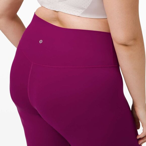 Lululemon Align Pant II 25" Deep Fuschia Size 4 - Picture 3 of 7
